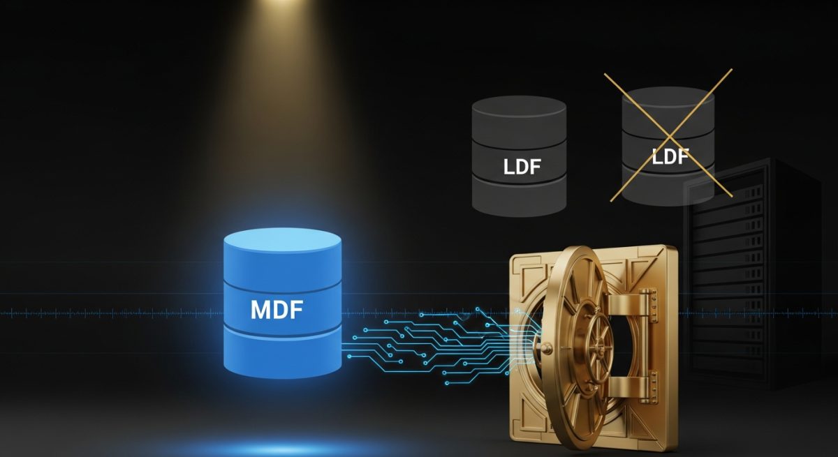 How to Attach Only a Database MDF